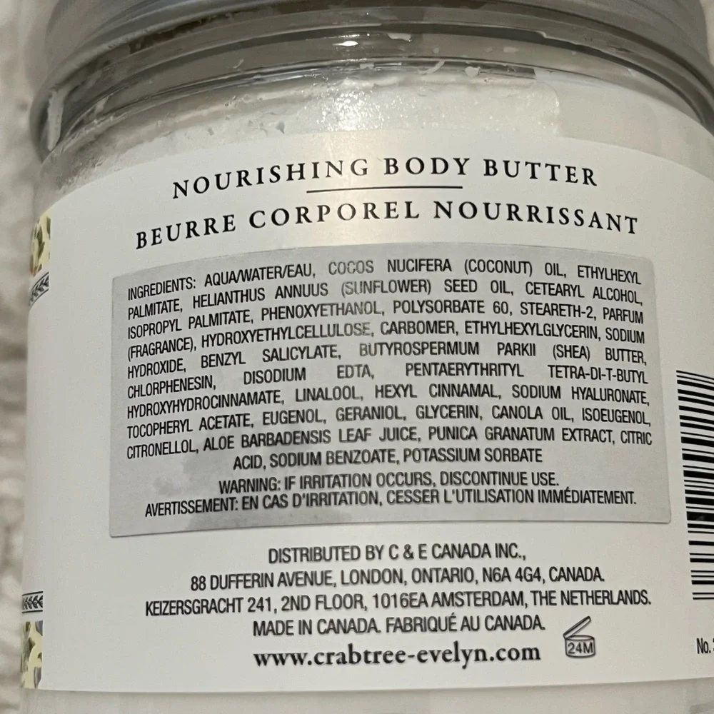 Crabtree & Evelyn Summer Hill Nourishing Body Butter Set of 2